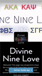 Mobile Screenshot of divineninelover.com